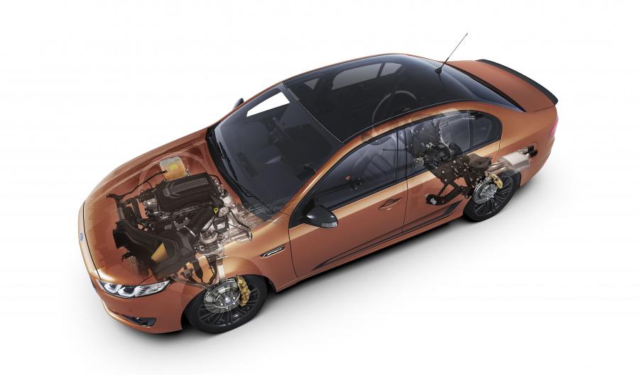 Схема Ford Falcon XR8 Sprint 2016 года  (AU) (фото 34 из 43)